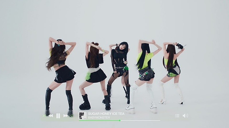 「BABYMONSTER、爽やかなムードの「SUGAR HONEY ICE TEA」MVティザー公開」1枚目/9