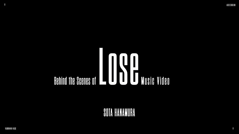 SOTA HANAMURA「SOTA HANAMURA（Da-iCE・花村想太）、インタビューも交えた「Lose」MVビハインド映像を公開」