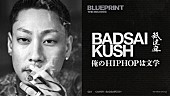 「BADSAIKUSH（舐達麻）が表紙を飾る、『BLUEPRINT THE RECORDS』刊行」1枚目/2