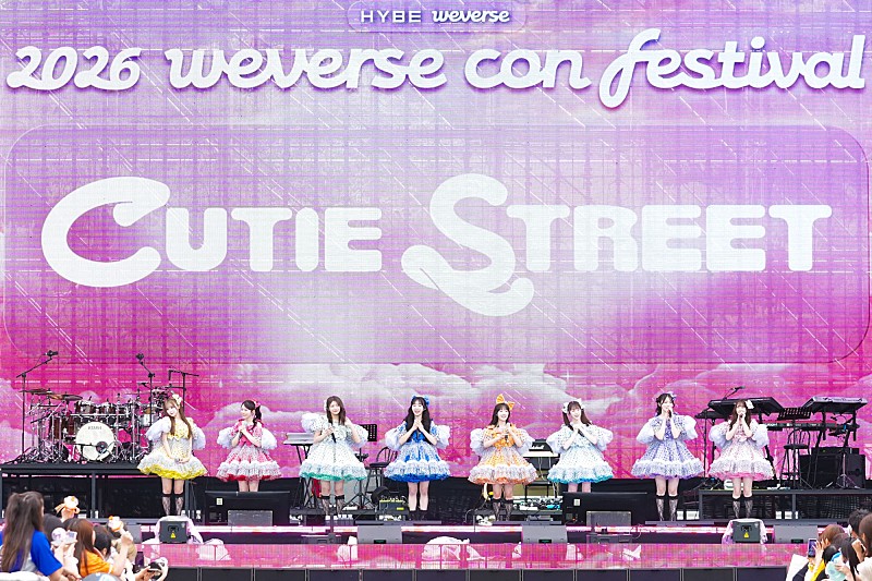 「＜レポート＞CUTIE STREET、韓国フェスに初登場　目標は「KSPOドームでの単独ライブ」」1枚目/10