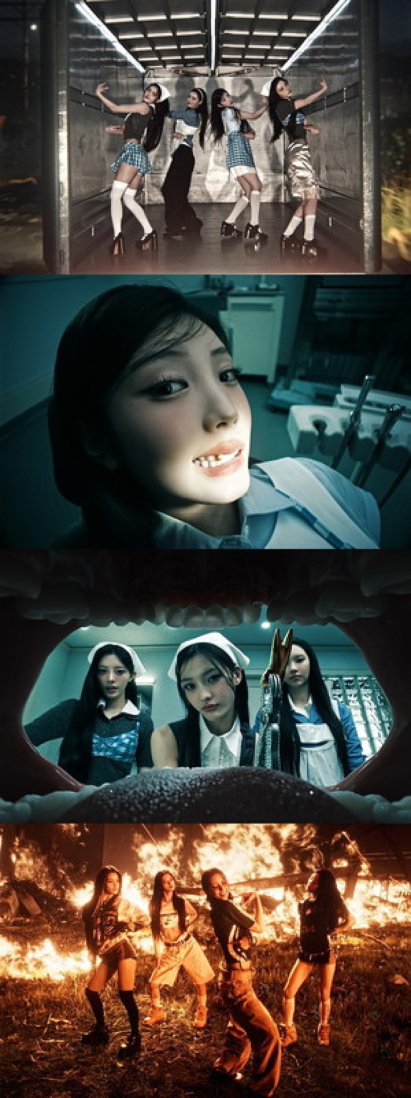 「『LE SSERAFIM x ILLIT x KATSEYE 'ICONIC BY MISTAKE' Official MV』ILLIT」3枚目/8