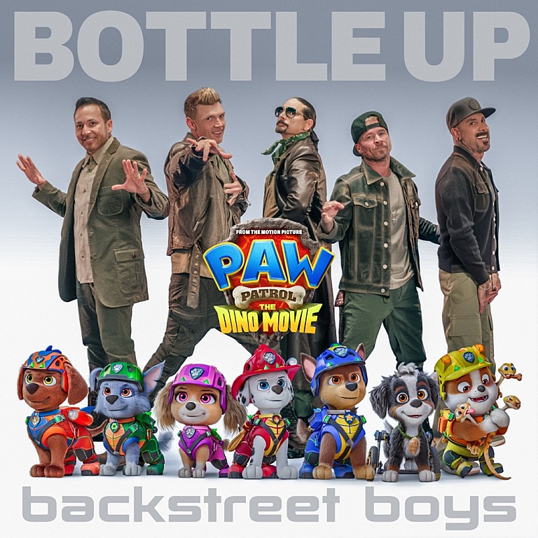 バックストリート・ボーイズ「バックストリート・ボーイズ、映画『パウ・パトロール ザ・ダイノ・ムービー』より新曲「Bottle Up」MV公開」