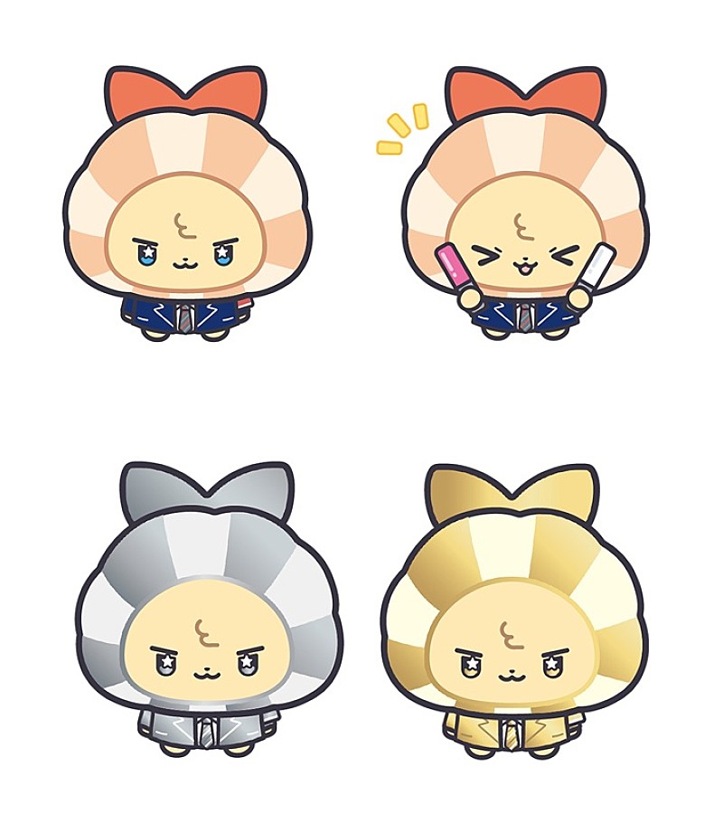 「超特急やM!LKら所属「EBiDAN」15周年の新キャラクター登場、その名も“えびっぺ委員長”」1枚目/4