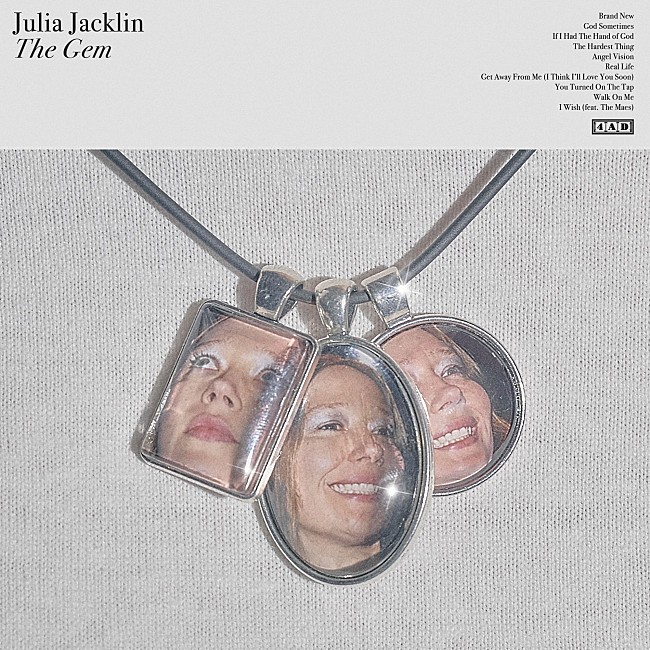 「ジュリア・ジャックリン、ニューAL『The Gem』より1stシングルのビジュアライザー公開」1枚目/2