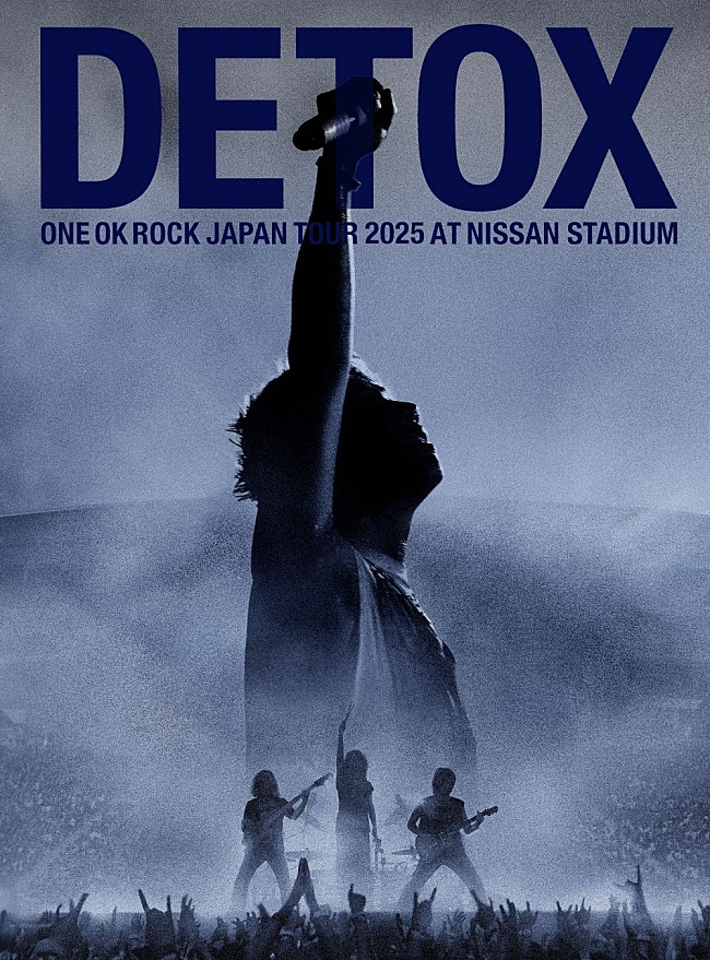 「ONE OK ROCK、日産スタジアムでのライブ映像作品『ONE OK ROCK DETOX JAPAN TOUR 2025 AT NISSAN STADIUM』7/29リリース決定」1枚目/2