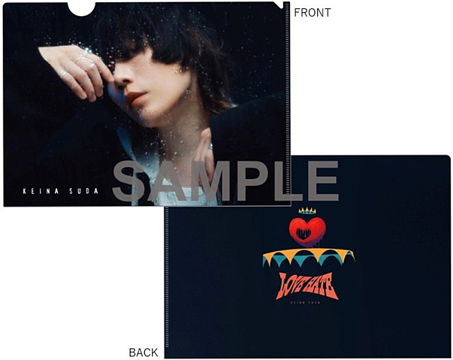 「須田景凪 アルバム『LOVE HATE』早期予約特典「クリアファイル Artist Photo ver.（A4サイズ）」」6枚目/7