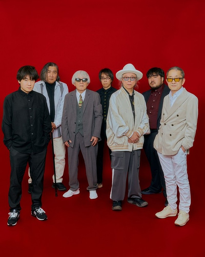 「ムーンライダーズ、約4年ぶりニューAL『e.d morrison』リリース決定」1枚目/1