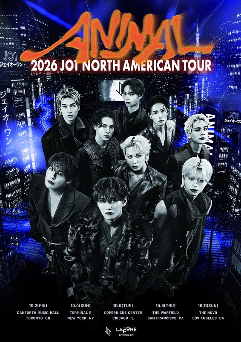「【2026 JO1 NORTH AMERICAN TOUR 'ANIMAL'】」5枚目/5