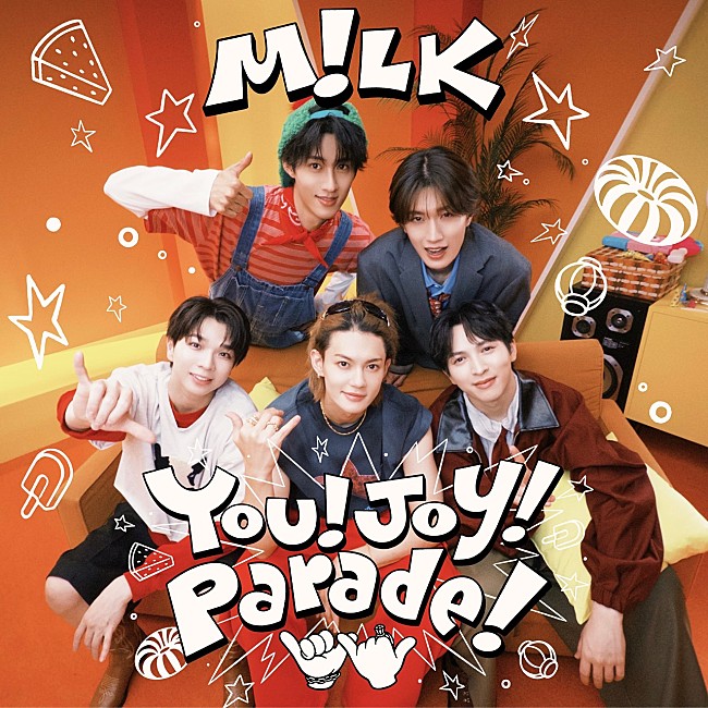 「M!LK、「モー烈モー進！リリースプロジェクト2026」第4弾「You!Joy!Parade!」7/17配信リリース決定」1枚目/1