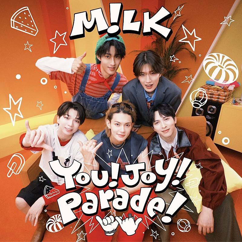 「M!LK、「モー烈モー進！リリースプロジェクト2026」第4弾「You!Joy!Parade!」7/17配信リリース決定」1枚目/1