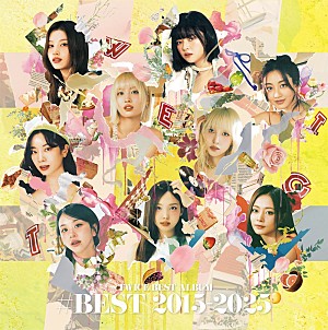 TWICE「TWICE、全50曲収録のベストアルバム『TWICE BEST ALBUM「#BEST 2015-2025」』8/26リリース決定」