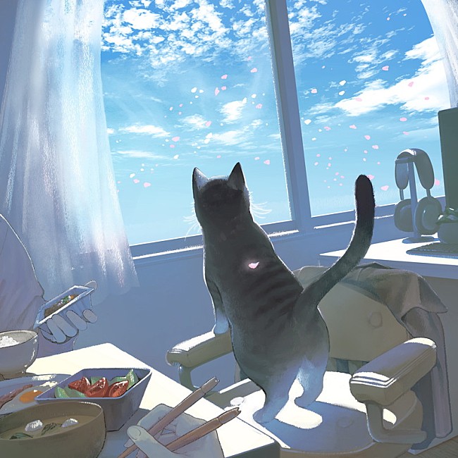 「suis from ヨルシカ 配信シングル「猫日」」2枚目/3