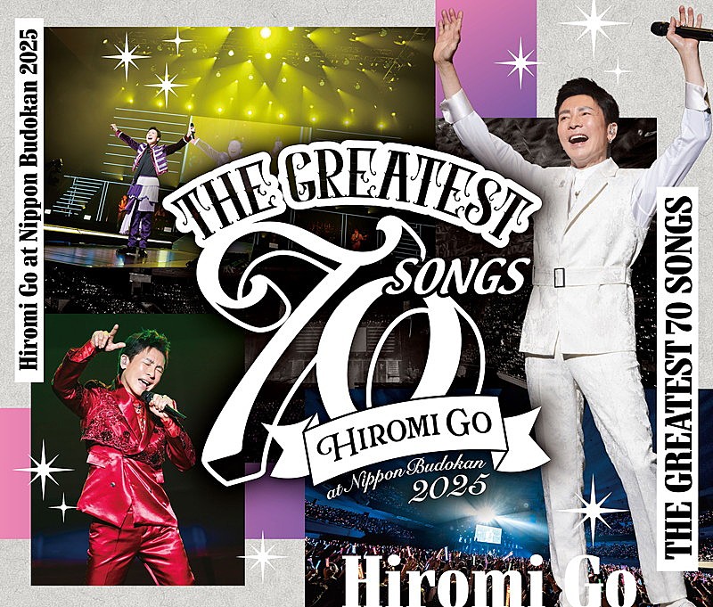 「郷ひろみ ライブアルバム『Hiromi Go at Nippon Budokan 2025 “THE GREATEST 70 SONGS”』」4枚目/5
