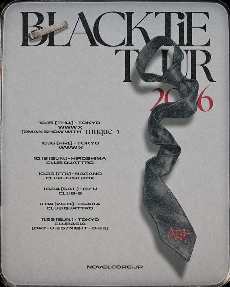 「Novel Core【BLACK TiE TOUR 2026】キービジュアル」4枚目/4