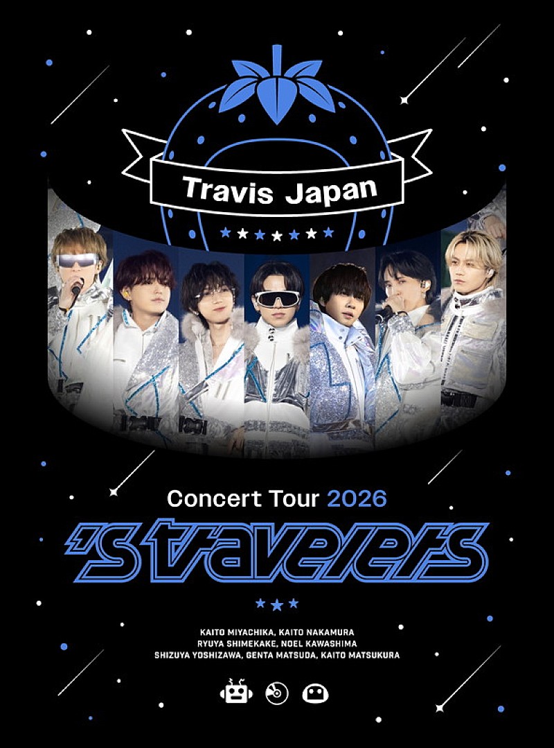「Travis Japan LIVE Blu-ray&DVD『Travis Japan Concert Tour 2026 ’s travelers』初回盤」3枚目/4