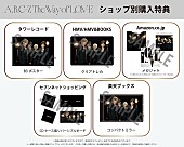 「A.B.C-Z アルバム『The Way of L.O.V-E』店舗別オリジナル特典」4枚目/5