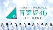 「新たな坂道グループ・青葉坂46、メンバーオーディション開催へ」1枚目/9