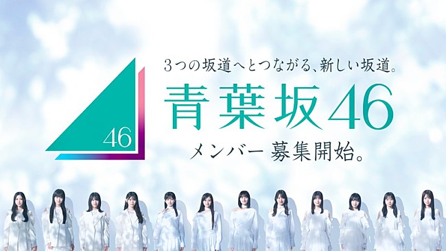 「新たな坂道グループ・青葉坂46、メンバーオーディション開催へ」1枚目/9
