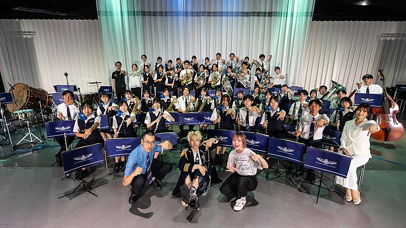 「MON7A、日本航空高等学校吹奏楽部」3枚目/5