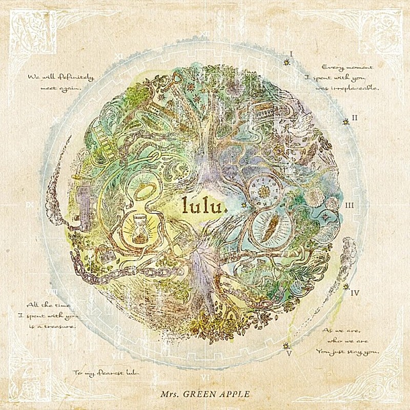 「Mrs. GREEN APPLE「lulu.」2026年リリース最速でストリーミング累計2億回突破」1枚目/1