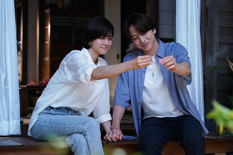 「「ラストノ-ト」“葵”内田有紀と“澄晴”寺西拓人が夏デ-トで急接近 「縁側花火での恋人つなぎにキュン」「『ひたすら好き』はパワ-ワ-ド」」1枚目/1