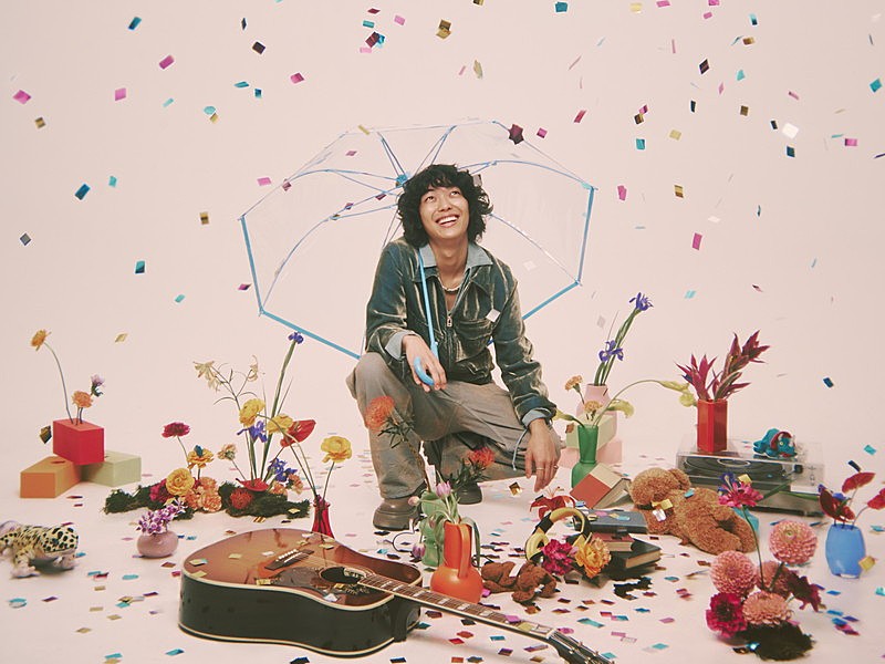 「映秀。弾き語りライブ【歌夕寝-うたたね-】10月開催、新曲「虹色エール」ジャケット公開」1枚目/3