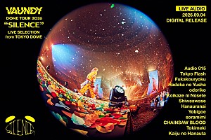Vaundy、ライブ音源の初配信リリース決定 2026年2月の東京ドーム公演