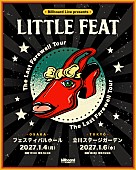 「リトル・フィート、半世紀以上に渡るライブ活動に別れを告げるフェアウェル来日公演を開催」1枚目/1