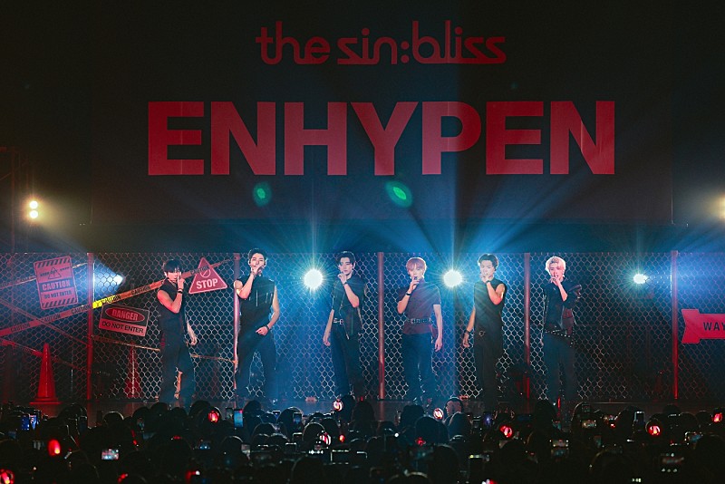 「＜レポート＞ENHYPEN、自身初の“Billboard 200”制覇作『THE SIN : BLISS』を携えショーケース開催」1枚目/3