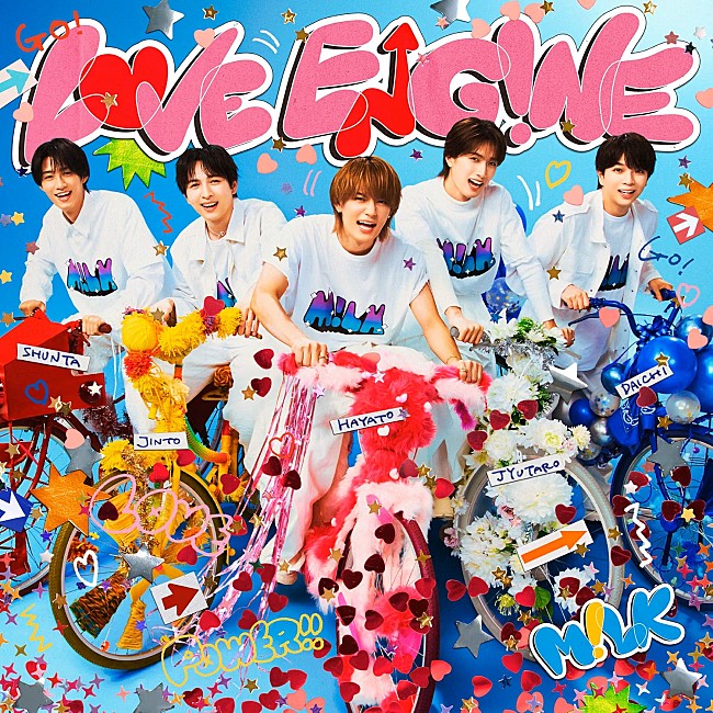 「【先ヨミ速報】M!LK『LOVE ENG!NE』フラゲ日集計で83.8万枚達成　自身初のフラゲ日ハーフミリオン突破＆現在年間アルバム首位に」1枚目/1