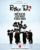 「【Plastic Tree Latin America Tour 2027 -Replay-】メキシコ公演フライヤー 」3枚目/3