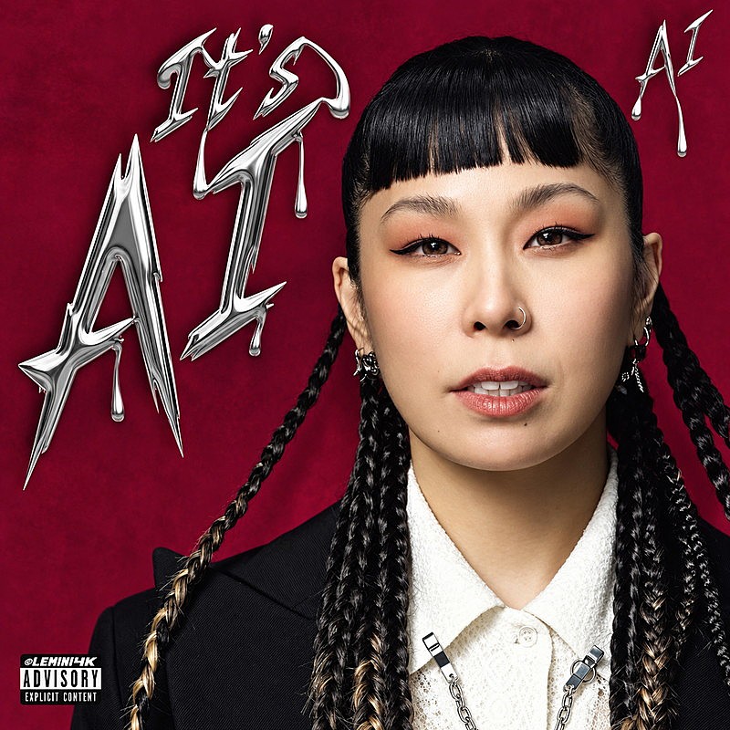 「AI、“AI（アイ）×AI（エーアイ）”を表現した新曲「It's AI」配信リリース」1枚目/2