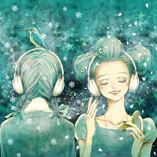 「DREAMS COME TRUE、矢沢あい描き下ろしジャケットでアルバム『THE BLACK ◯ ALBUM』をアナログレコード化」1枚目/3