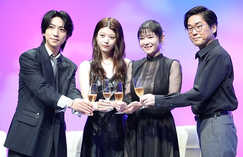 「IMP.・鈴木大河、キャバクラの黒服役に挑戦「弟感や子犬感に注目して」 馬場ふみか、真木よう子との入れ替わりドラマは「演技がとんでもないので見て」」1枚目/1