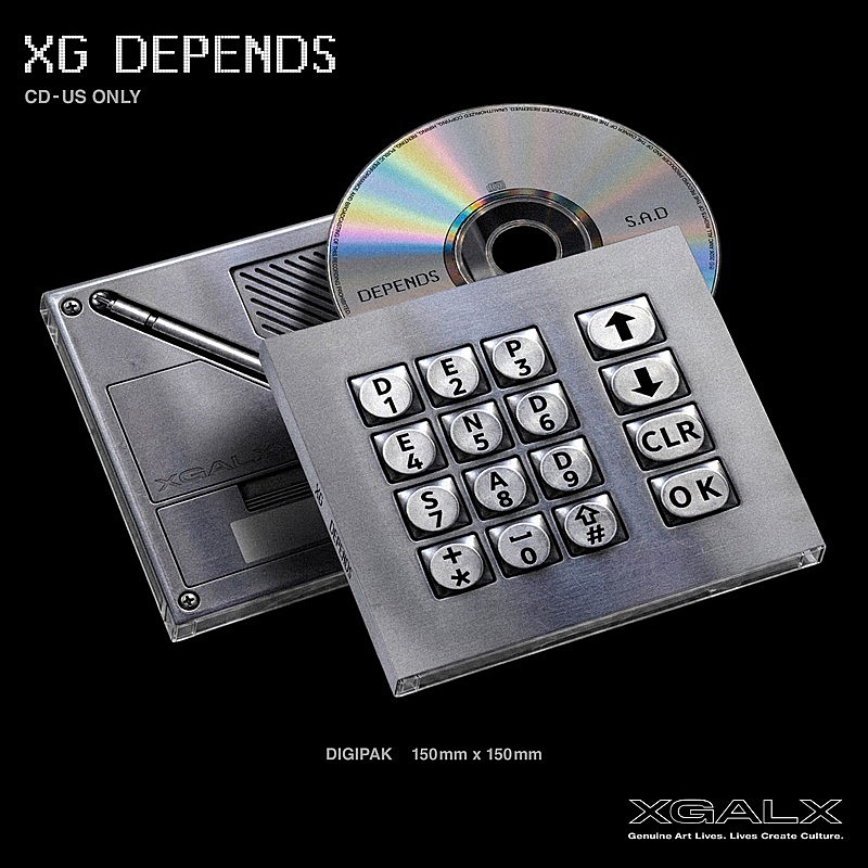 「XG シングル『DEPENDS』CD」2枚目/3