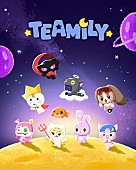 「&amp;amp;TEAMの公式キャラクター「TEAMILY」誕生、制作ビハインド映像も公開」1枚目/12