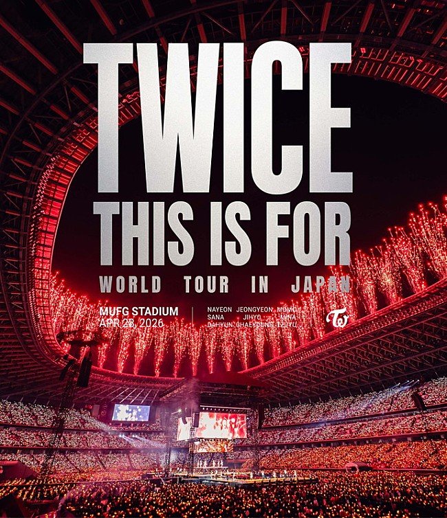 「TWICE LIVE Blu-ray＆DVD『TWICE ＜THIS IS FOR＞ WORLD TOUR IN JAPAN MUFG STADIUM』通常盤」2枚目/2
