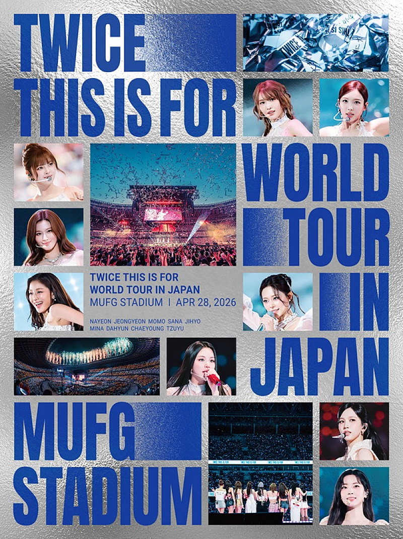 「TWICE、MUFGスタジアム（国立競技場）公演をパッケージ化」1枚目/2