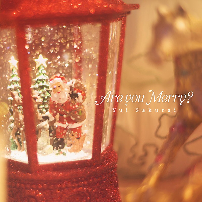「櫻井優衣 配信シングル「Are You Merry?」
ジャケット写真撮影:石川清以子(H/PRODUCT'S)」2枚目/3