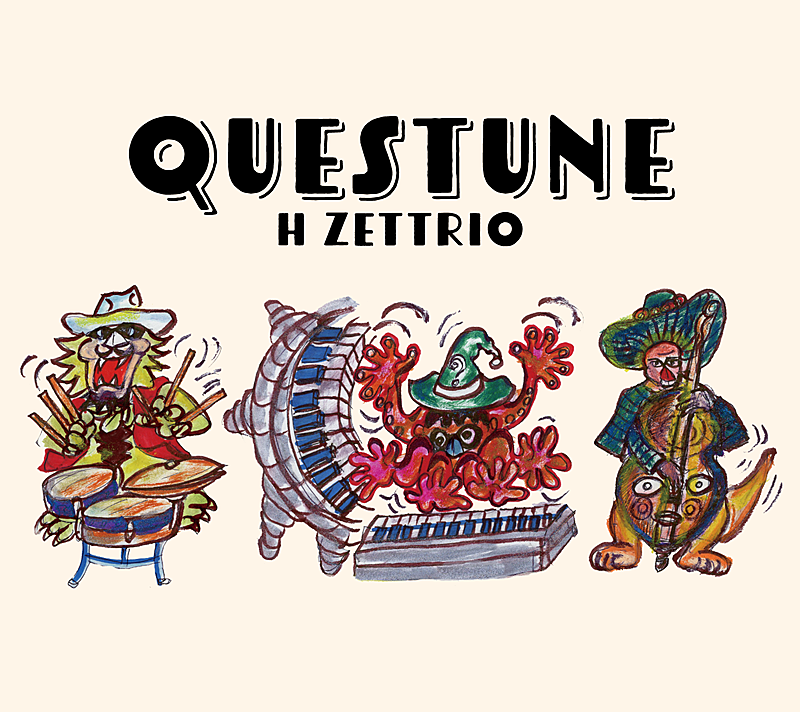 「H ZETT M本人が監修、H ZETTRIOの最新AL『QUESTUNE』ピアノスコア発売＆演奏動画を募集する企画も」1枚目/3
