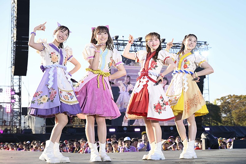 「ももクロ、千葉県唯一の村・長生村で開催した【ももクロ秋の桃神祭2026】公式レポ到着　結成20周年に向けた【THE ULTIMATE YEAR】プロジェクト始動」1枚目/23