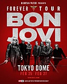 「ボン・ジョヴィ、9年ぶり来日公演決定　東京ドーム2日間」1枚目/1