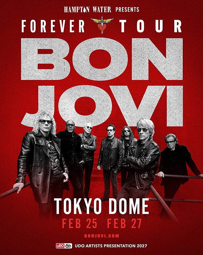 「ボン・ジョヴィ、9年ぶり来日公演決定　東京ドーム2日間」1枚目/1