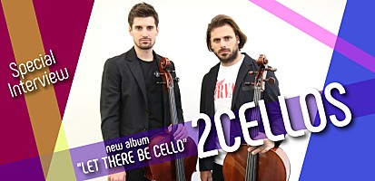 2CELLOS 来日＆『レット・ゼア・ビー・チェロ』発売記念インタビュー ～サイン入りポラロイドを抽選で2名様にプレゼント ...