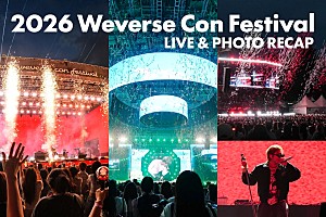 <レポート>LE SSERAFIM/ENHYPEN/CORTISら過去最多となる30組のアーティストが参加した【2026 Weverse Con Festival】、ライブレポ&写真で振り返る