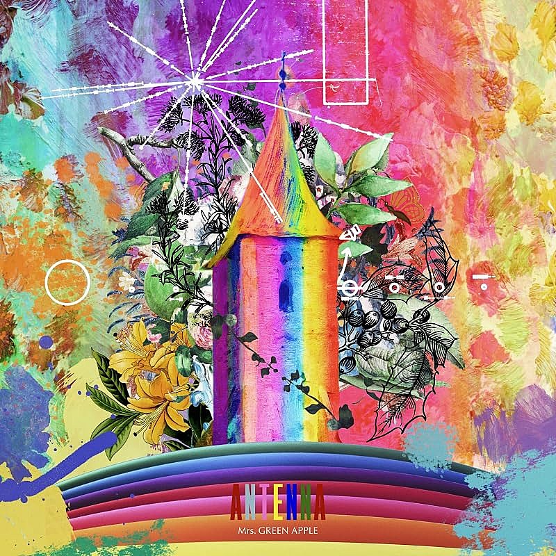 「【ビルボード】Mrs. GREEN APPLE『ANTENNA』が通算4度目の総合アルバム首位 」1枚目/1